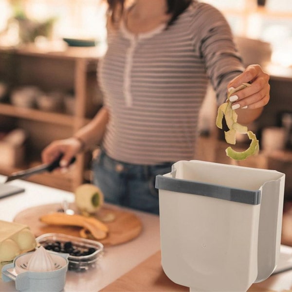 Poubelle pliable d'appoint 4L 
