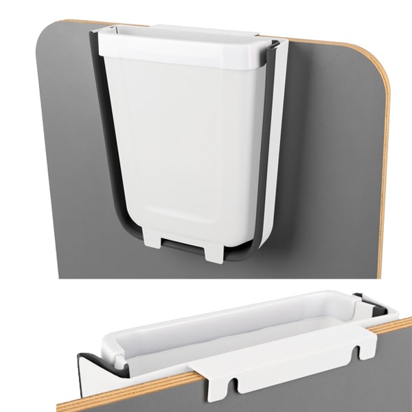 Poubelle pliable d'appoint 4L 