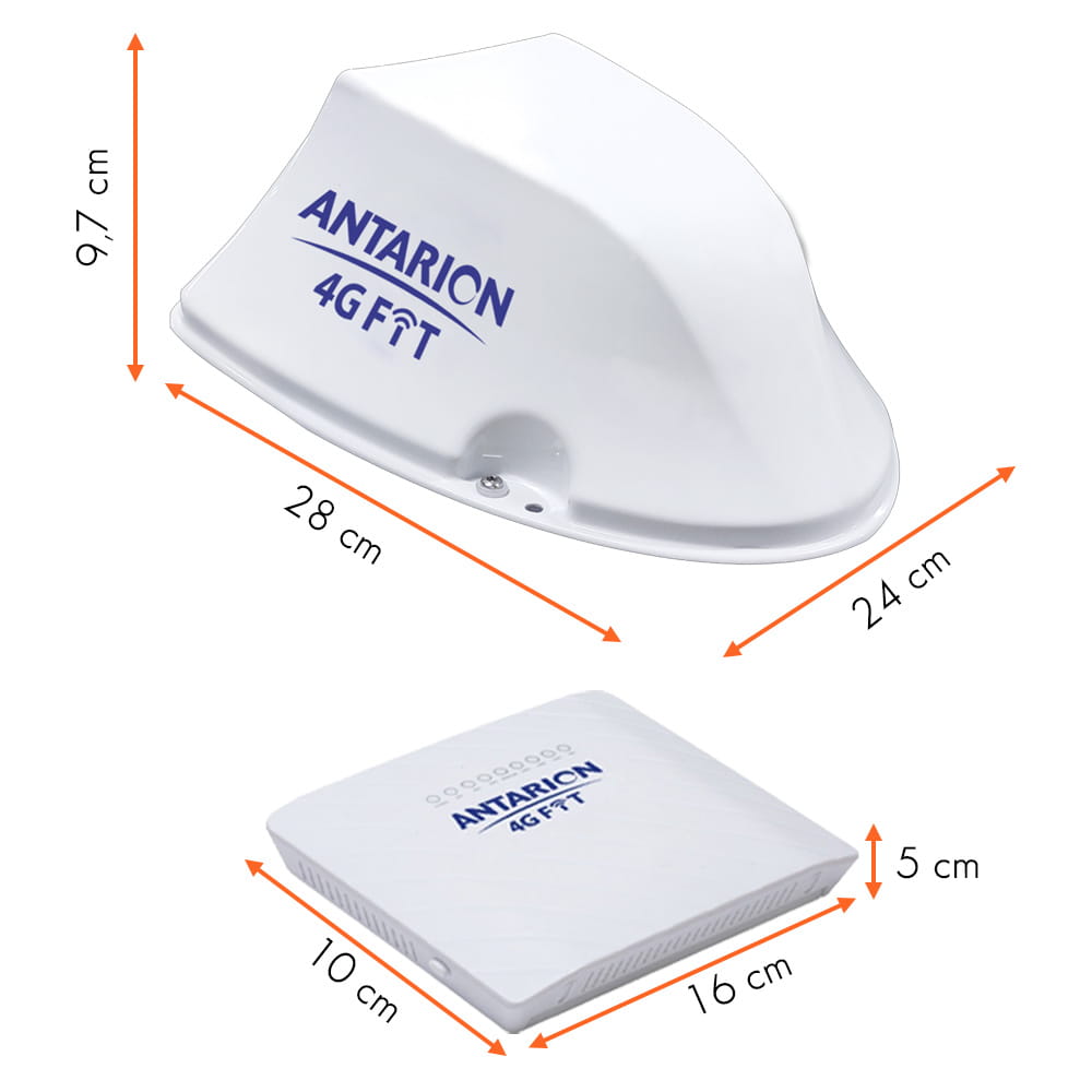 Antenne 4G FIT Blanche ANTARION