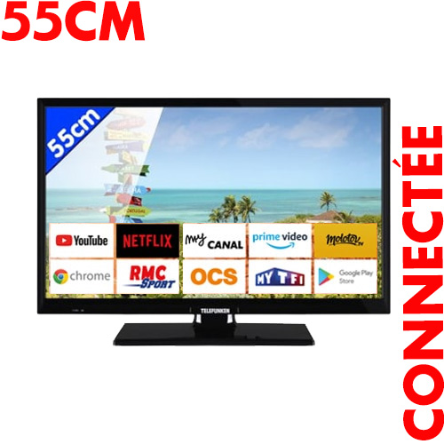 TV LED SMART 55cm TELEFUNKEN