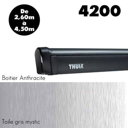 Store THULE Omnistor 4200 anthracite de 2,60  4m50
