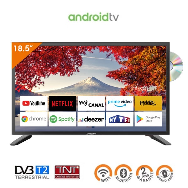TV LED DVD SMART 47cm Antarion