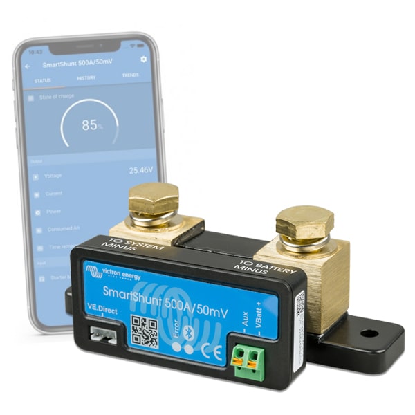 Smart Shunt Victron 500A 50MV