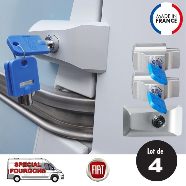 VERROU a cle IMC 1827 pour porte avant camping-car Fiat Ducato