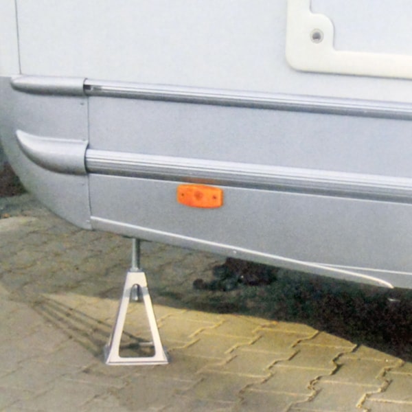 Chandelles aluminium avec support de protection Lot de 4 