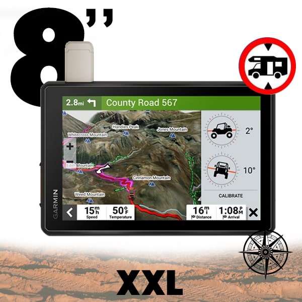 GPS Garmin TREAD spécial tout terrain et camping-car