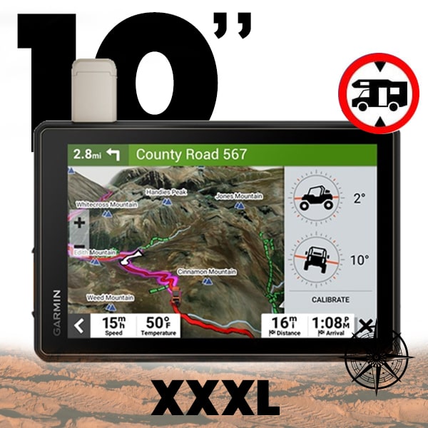 GPS Garmin TREAD XL spécial tout terrain et camping-car