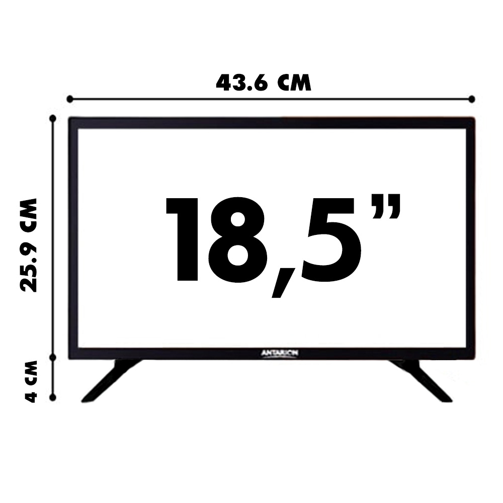 Smart TV LED HD 48 cm 18 5 pouces 1er prix ANTARION