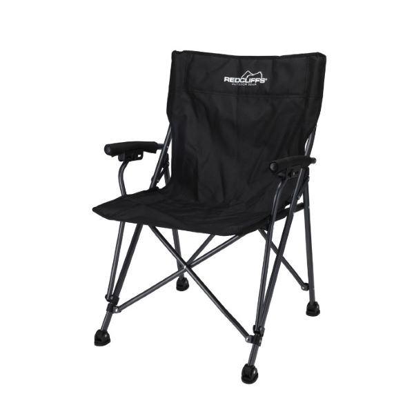Fauteuil Pliant noir Redcliffs