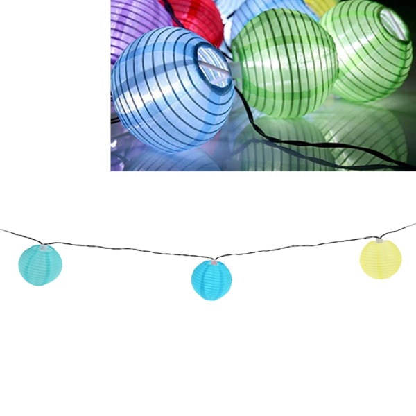 Guirlande lumineuse Solaire colore LED