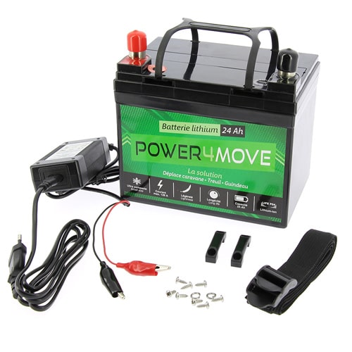 Batterie Lithium INOVTECH 24Ah pour Dplace caravane ENDURO