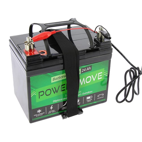 Batterie Lithium INOVTECH 24Ah pour Dplace caravane ENDURO