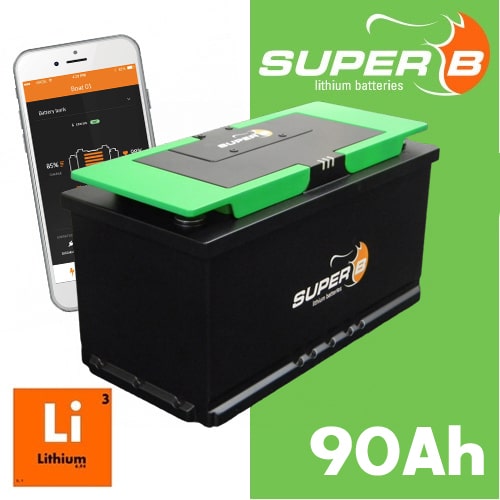 Batterie Lithium SUPER B EPSILON 12V 90Ah