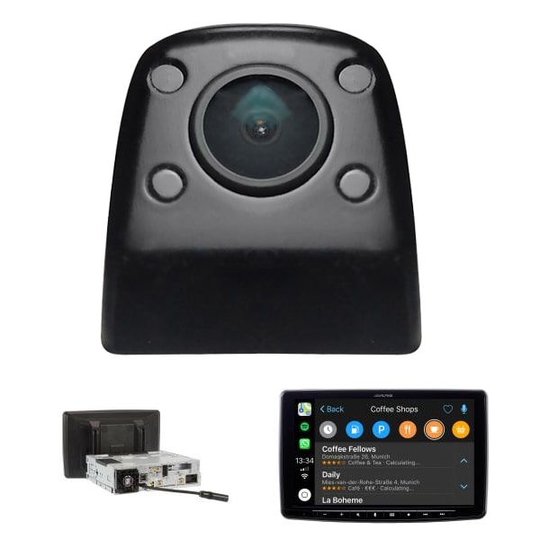 Station multimdia PACK ALPINE INE-F904D  + camera IDCAM120FB