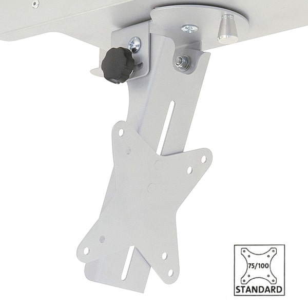 Support TV plafond coulissant