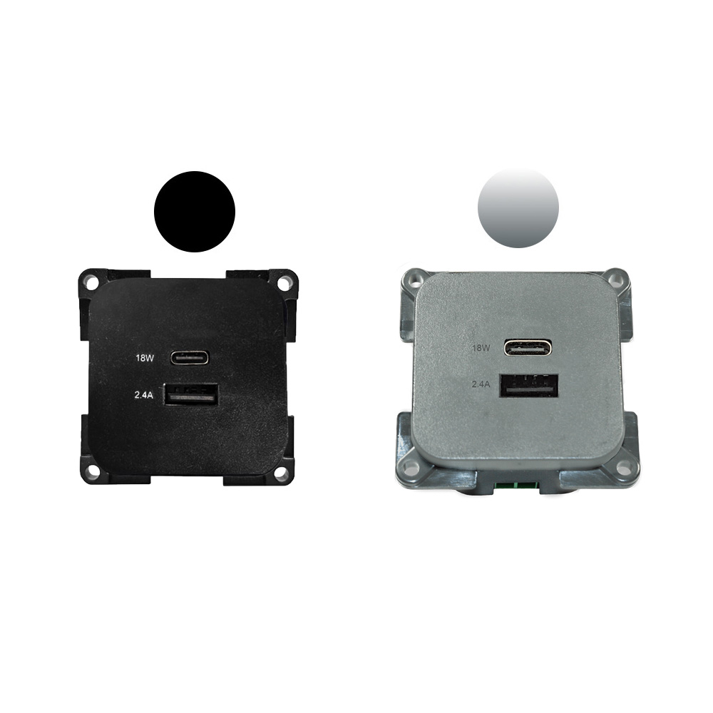 Prise USB A + C encastrable C-Line HABA