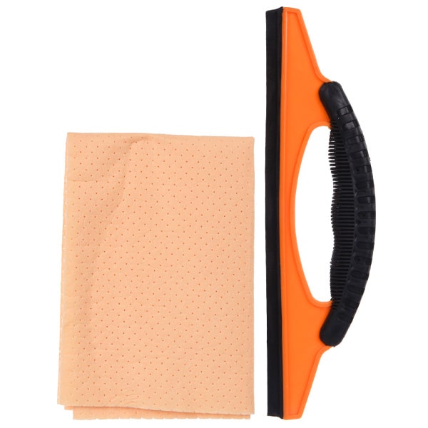  Kit de nettoyage raclette  vitre et peau de chamois