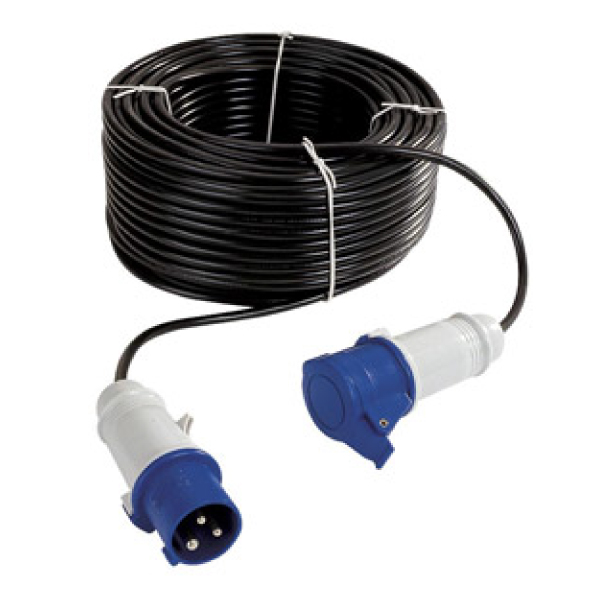 Prolongateur 50m - 230V P17 male et femelle
