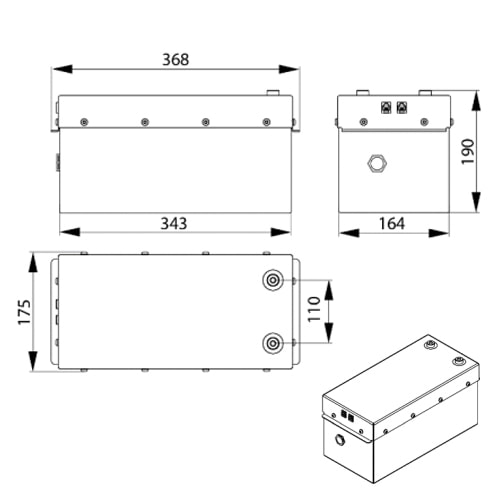 Batterie Lithium EFOY 12V 105Ah