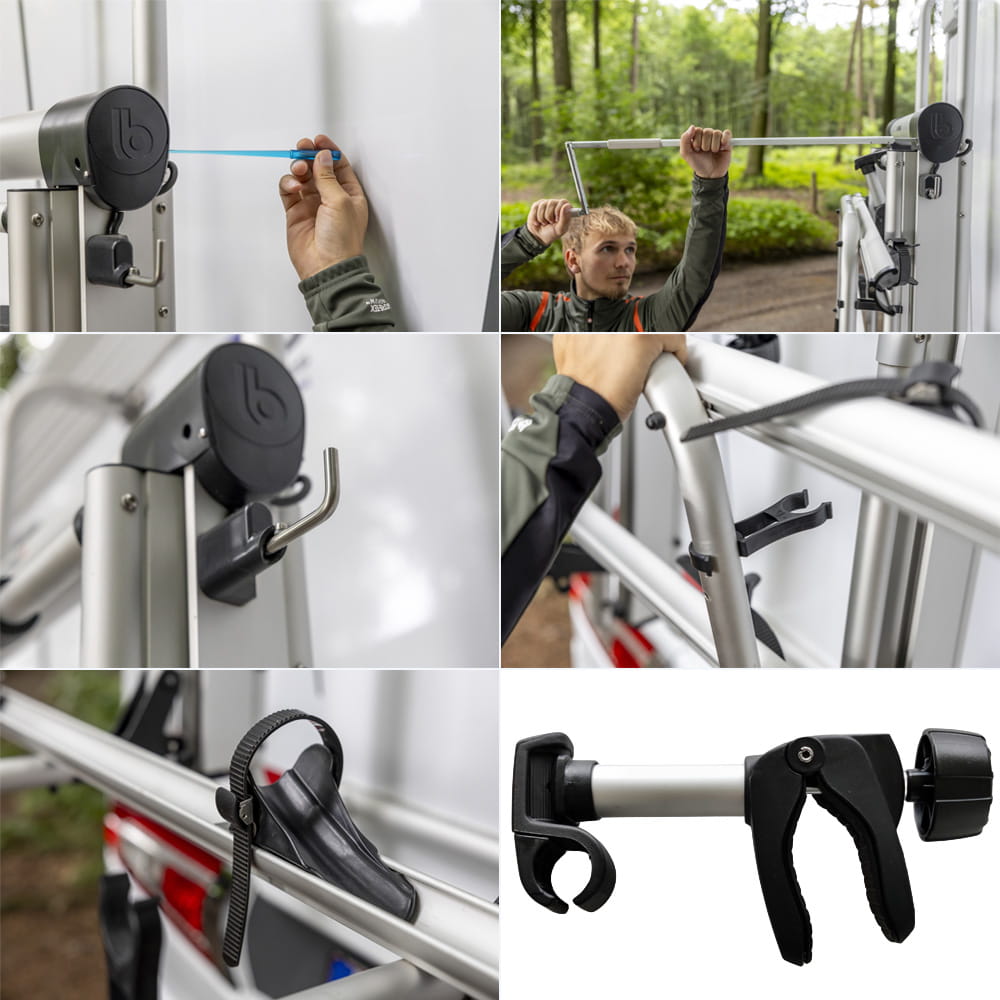Porte-v�los ascensionnel 12V Bike Lift Rail BR SYSTEMS
