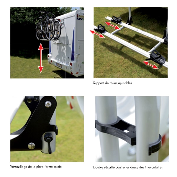 Fahrradträger BR-SYSTEMS BIKE LIFT Short Rail