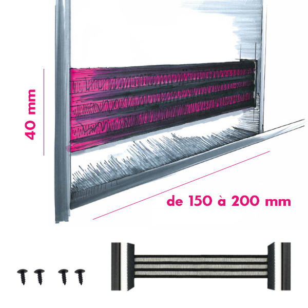Filet de rangement KIIPER Mini 200 x 40