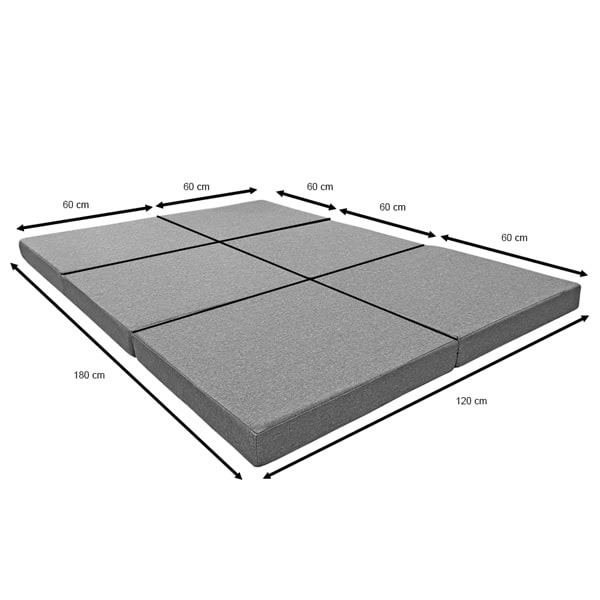 Lit arrire Fourgon Universel 120 X 180