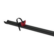 Rail PREMIUM DEEP BLACK FIAMMA 128 cm