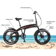 Vlo  assistance lectrique pliant EZA SPORTY