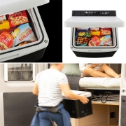 Glacire 42L  absorption 12V, 230V et Gaz MESTIC MAC-40 AC/DC