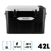 Glacire 42L multifonction 12/24V MESTIC  MCCA-42 AC/DC