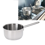 Casserole acier inoxydable 16 cm avec poigne