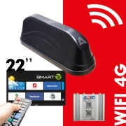 Pack I-NET 4G-LTE SMART TV 22 pouces LED ALDEN