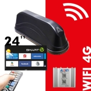 Pack I-NET 4G-LTE SMART TV 24 pouces LED ALDEN