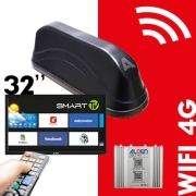 Pack I-NET 4G-LTE SMART TV 32 pouces LED ALDEN