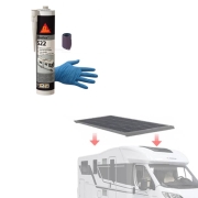 Kit colle panneau solaire alu