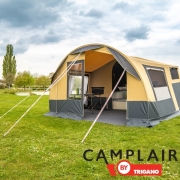 Caravane pliante CAMPLAIR Trigano essieu frein