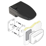 Serrure Fiamma Safe Door Noir