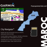 Cartographie Maroc pour GPS Garmin