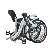 Vélo à assistance électrique pliable NEMESIS blanc