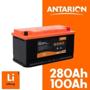 Batterie Lithium ANTARION POWER+ BLUETOOTH 12V 100-280Ah