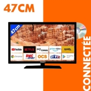 TV LED DVD SMART 47cm Antarion Reconditionne