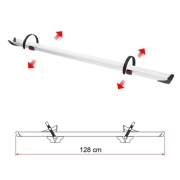 Rail PLUS FIAMMA 128 cm