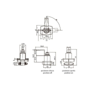 Serrure ZADI Push noir 1050
