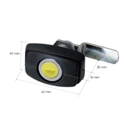 Serrure FAP 1046 NOIR