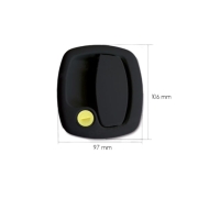 Serrure FAP 1200 NOIRE nouveau modèle
