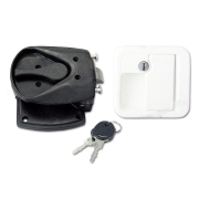 Serrure complte FAP 1059 blanche