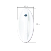 Serrure complète FAP 1095 blanc