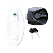 Serrure complète FAP 1095 blanc