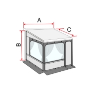 Privacy Room F80S 3M FIAMMA